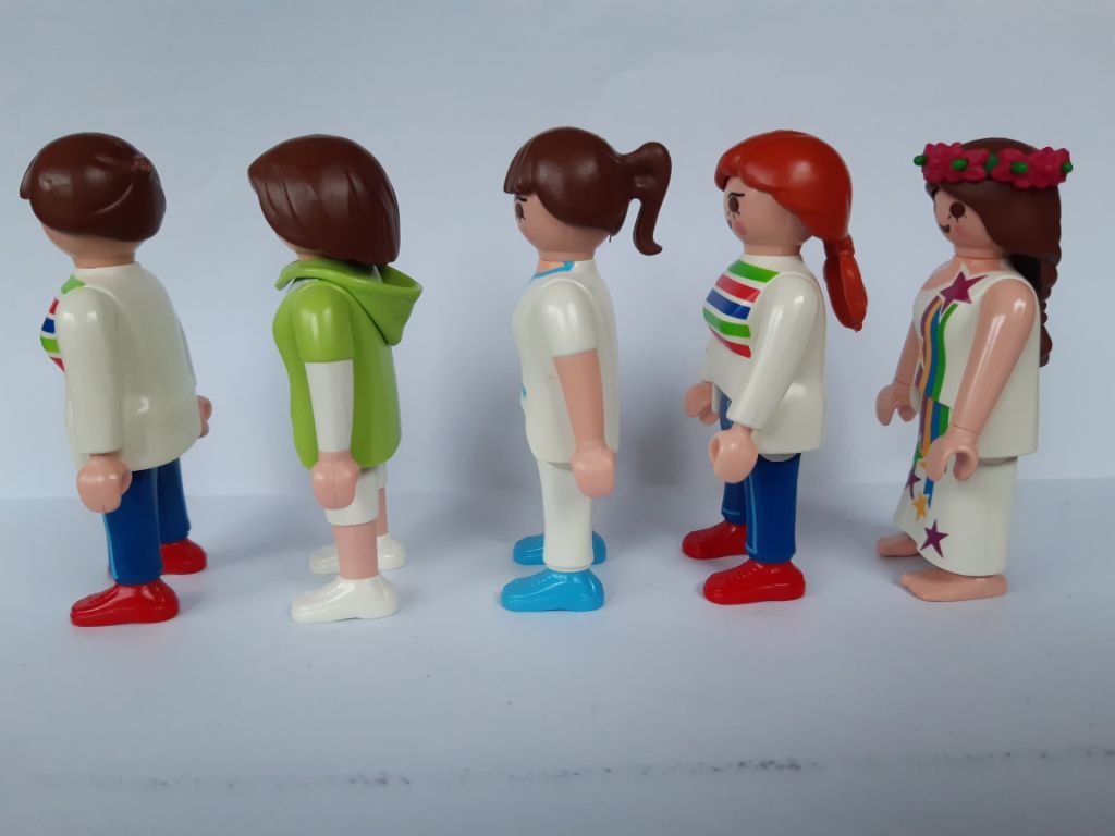 5x Playmobil dames : | Playmobil