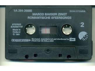 Cassettebandjes Marco Bakker Zingt Romantische Sfeersongs 12 nrs cassette