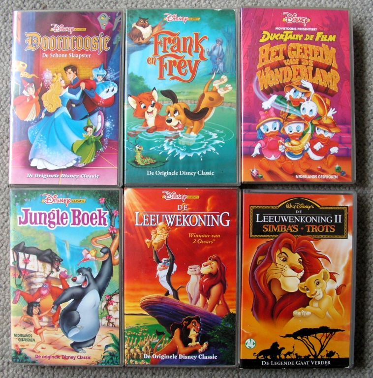 Ouderling Leugen Prestige 30 verschillende Disney VHS banden in mooie staat : Disney