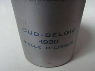 Overige Oud België 1930 Vielle Belgique schaaltje + bekertje gebruik