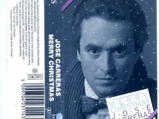 Kerst José Carreras Merry Christmas 12 nrs cassette 1986 ALS NIEUW