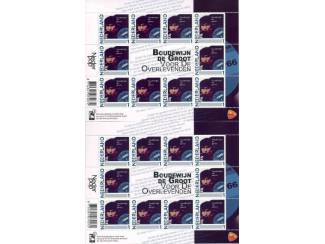 Postzegels | Thematische zegels Boudewijn de Groot complete set met 20 muziekpostzegels NW