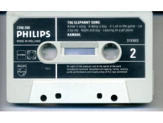 Cassettebandjes Kamahl The Elephant Song 12 nrs cassette 1975 ZGAN