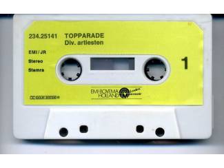 Cassettebandjes Topparade 12 nrs cassette 1974 ZGAN