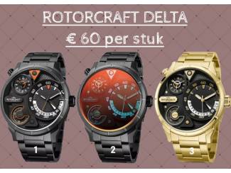 Uniek trio ROTORCRAFT DELTA