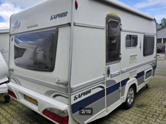 Caravans FENDT SAPHIR 4.10 Q 2009 in nw st met MOVER VOORTENT LUIFEL