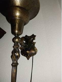 Huis en inrichting Leuke metalen wandlamp tekoop