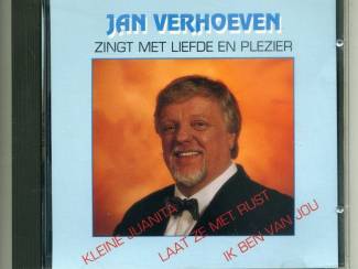 Jan Verhoeven Zingt met liefde en plezier 16 nrs CD ZGAN