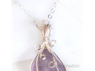 Kettinghangers Hanger met amethyst