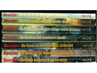 Detectives en Spanning A.C. Baantjer De Cock boeken ongenummerd p/s €1,50