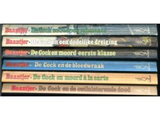 Detectives en Spanning A.C. Baantjer De Cock boeken ongenummerd p/s €1,50