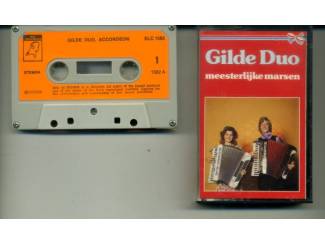 Gilde Duo – Meesterlijke Marsen 12 nrs cassette 1980 ZGAN