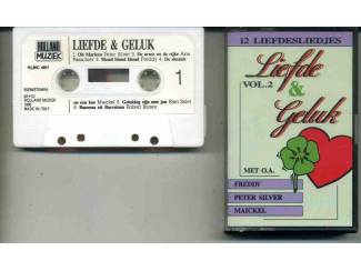 Cassettebandjes 12 Liefdesliedjes Liefde & Geluk vol. 2 12 nrs cassette ZGAN