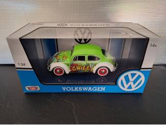 Auto's Volkswagen Kever Graffiti 1966 Schaal 1:24