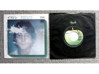 John Lennon - Imagine / It's So Hard vinyl single JAPAN 1971 ZGA