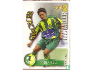 Spelerskaart ADO Den Haag - Gijs Cales 2003