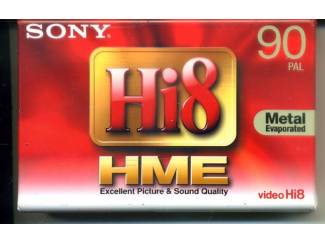 SONY Hi8 HME METAL 90 PAL video HI8 NIEUW GESEALD