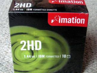 10x Imation 2HD 1.44 MB IBM Formatted diskettes NIEUW GESEALD