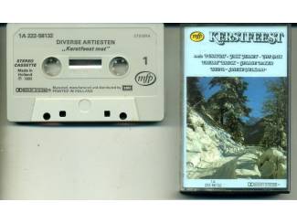 Diverse Artiesten Kerstfeest met 14 nrs cassette 1980 ZGAN