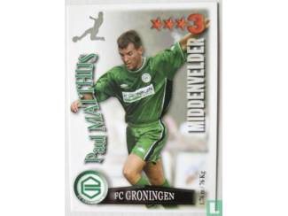 Spelerskaart FC Groningen - Paul Matthijs 2003