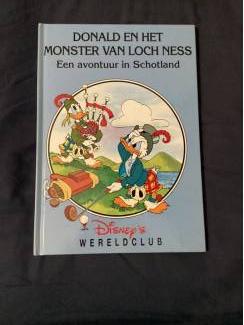 Disney wereldclub : Donald monster Loch Ness ( Schotland )