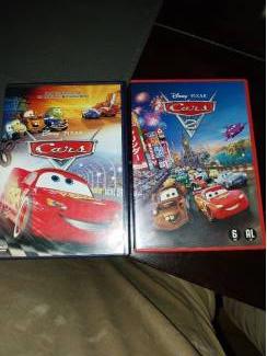 2 dvd's van cars tekoop