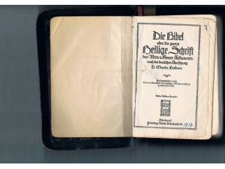 Die Bibel oder die ganze heilige  Schrift – 1915