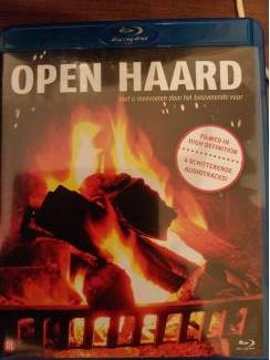 Open haard blu-ray voor sfeer in huis