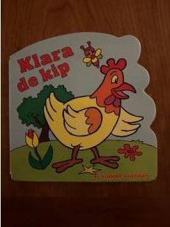 Kartonboek Klara de Kip ( vrolijke vriendjes )